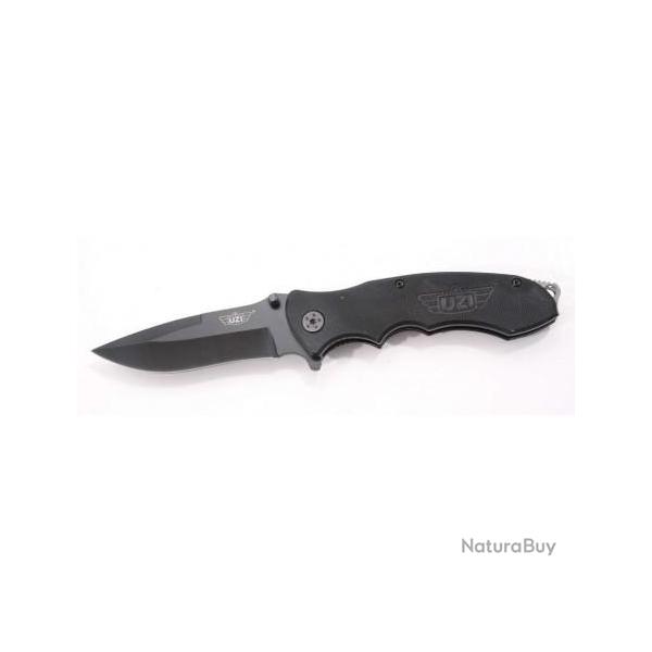 Couteau Tactical UZI Responder VI Ouverture Assist�e Acier Inox Manche G-10 UZIFDR006