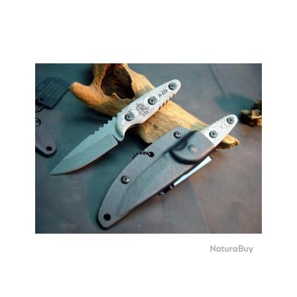 Couteau de Cou TOPS KNIVES UTE 2 Utility Tool Edged Tactical Knife UTE-02 Made In USA TPUTE02