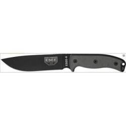 ES6POD Couteau Esee Model 6 Lame Acier Carbone 1095 Manche Micarta Etui Od Green Molded Made USA