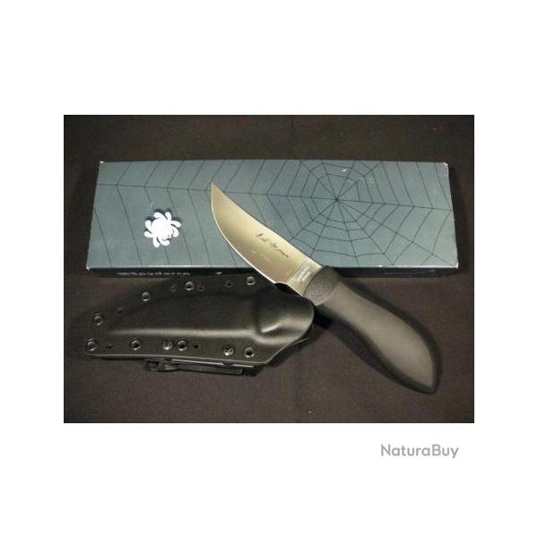 SCFB01 Couteau Spyderco Bill Moran Upswept Featherweight Acier VG-10 Manche fiberglass Made In USA