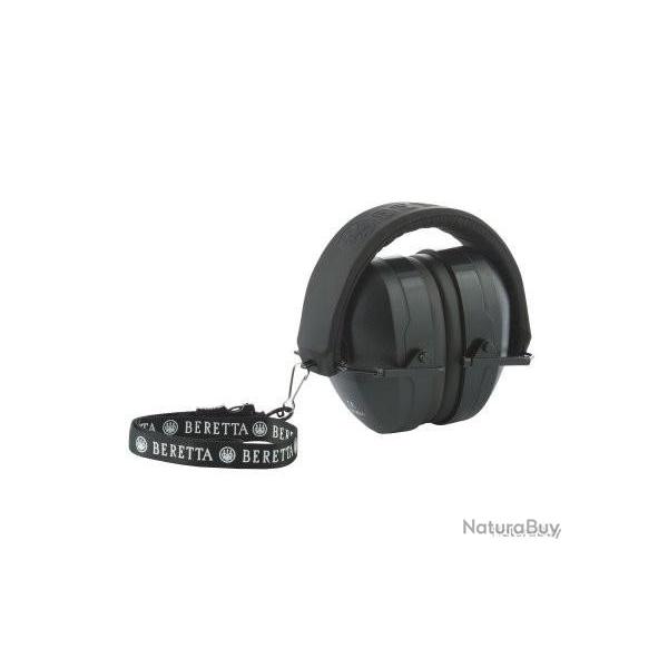 CASQUE ANTI BRUIT BERETTA NOIR - PROMOTION -