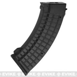 Chargeur Mid-Cap 110 BBs type Waffle pour AK AEG - Noir - Matrix