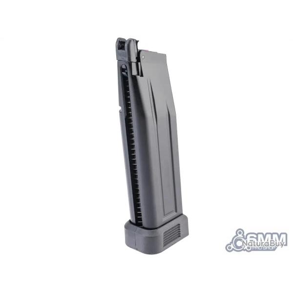 Chargeur CO2 27 BBs Staccato pour Staccato C2 / Hi-Capa Series GBB - Noir - Army Armament