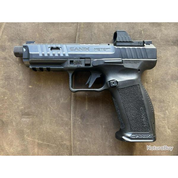 PISTOLET CANIK SFT 9 MM + POINT ROUGE MECANIK