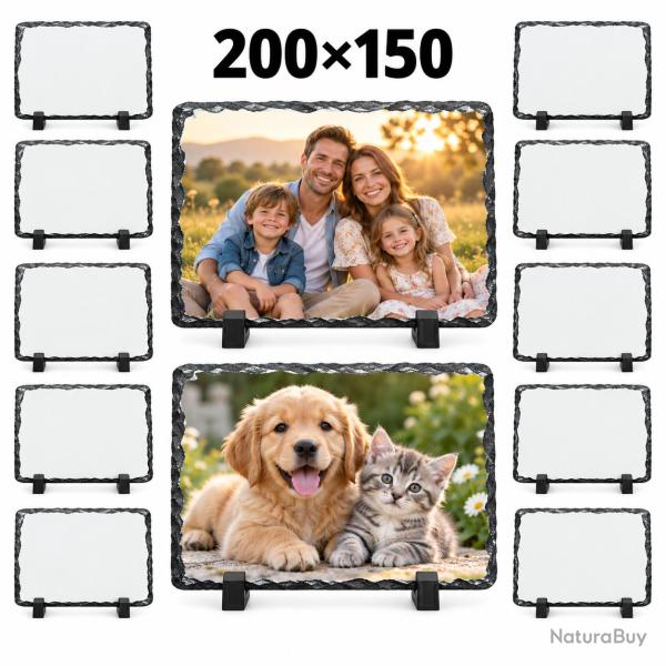 Planches ardoise/schiste pour sublimation photo