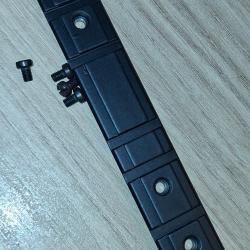 Embase weaver pour montage de lunette Ruger 10/22