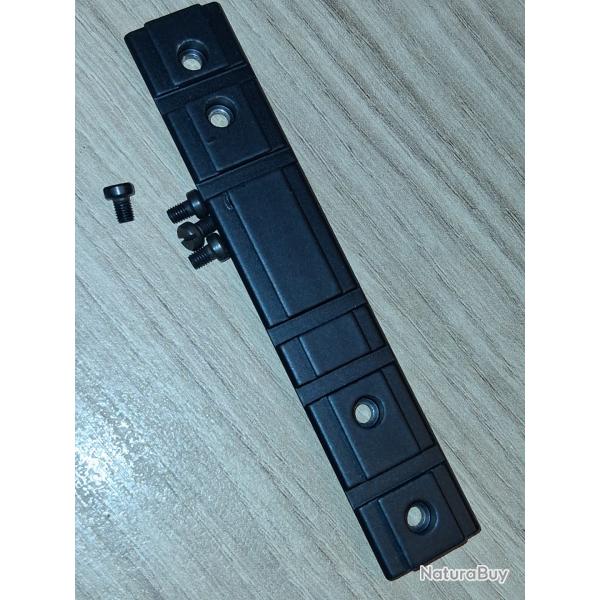 Embase weaver pour montage de lunette Ruger 10/22