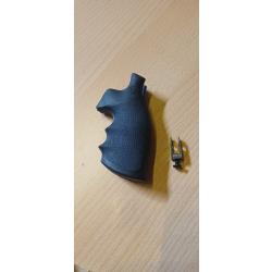 Grip/Poign&eacute;e Hogue pour Smith & Wesson 686/586, Carcasse K/L round butt