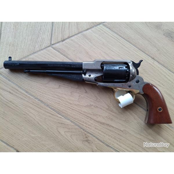 Revolver Pietta 1858 New Model Army Old Silver grav� cal .44