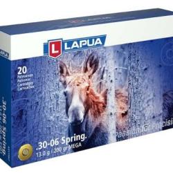 Cartouches Lapua Mega 30.06 12g 200GRS