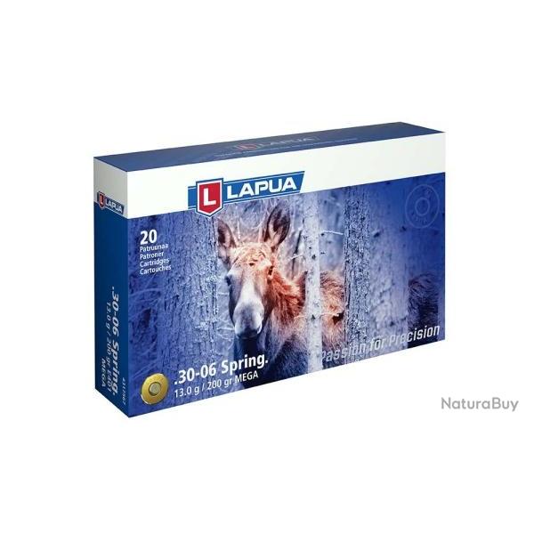 Cartouches Lapua Mega 30.06 12g 200GRS