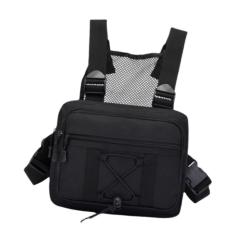 Harnais Jumelles Chasse Sac Poitrine avec Housse de Pluie