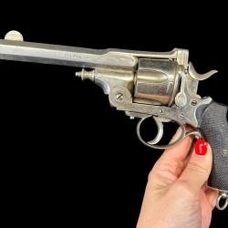 EXTRAORDINAIRE REVOLVER WARNANT FRASQUET cal. 500 TRANTER num&eacute;ro 103036
