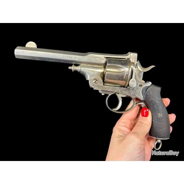 EXTRAORDINAIRE REVOLVER WARNANT FRASQUET cal. 500 TRANTER num�ro 103036