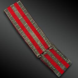 CEINTURE d'OFFICIER de LANCIERS de la GARDE ROYALE - France - P&eacute;riode Restauration