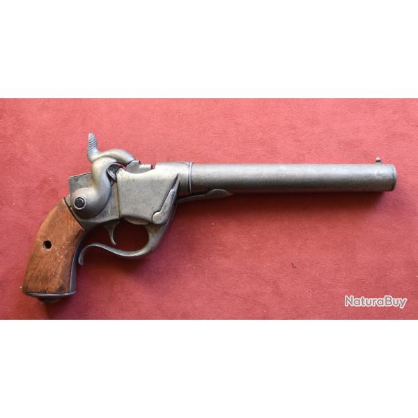 Tr�s rare copie inerte du rarissime pistolet Sharps 1852