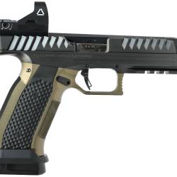 PISTOLET LAUGO ARMS MODELE ALIEN PACK POINT ROUGE CAL 9X19