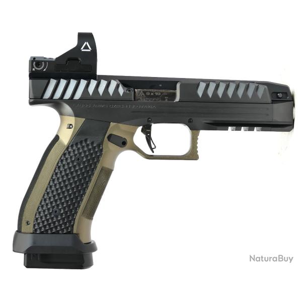 PISTOLET LAUGO ARMS MODELE ALIEN PACK POINT ROUGE CAL 9X19