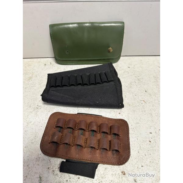 Lot x3 cartouchi�res � balles
