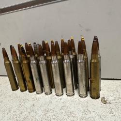 Lot de 27 balles calibre 300win mag