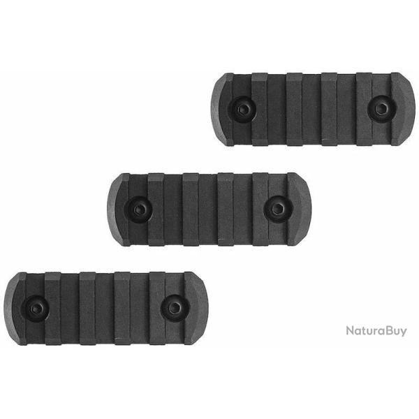 Set de 3 rails 5 slots M-LOK vers Picatinny VFC