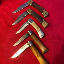 Lot de 7 couteaux