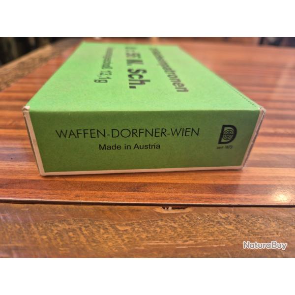 BOITE DE 20 MUNITIONS WAFFEN-DORFNER CAL 8 X56 M. Sch. TEILMANTELGESCHOB 13.1 G