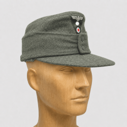 Casquette Allemande Grise Verde M43 - Repro Premium