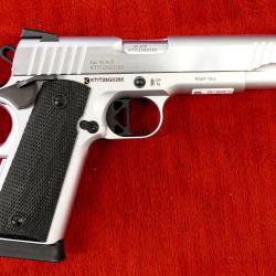 Pistolet Chiappa 1911 Superior grade chrome .45 ACP