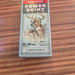 WINCHESTER CAL 30-30 WIN POWER POINT 150 GR