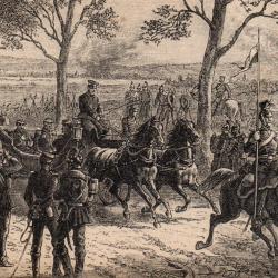 Carte postale illustr&eacute;e Napol&eacute;on III apr&egrave;s Sedan -N&deg;8926