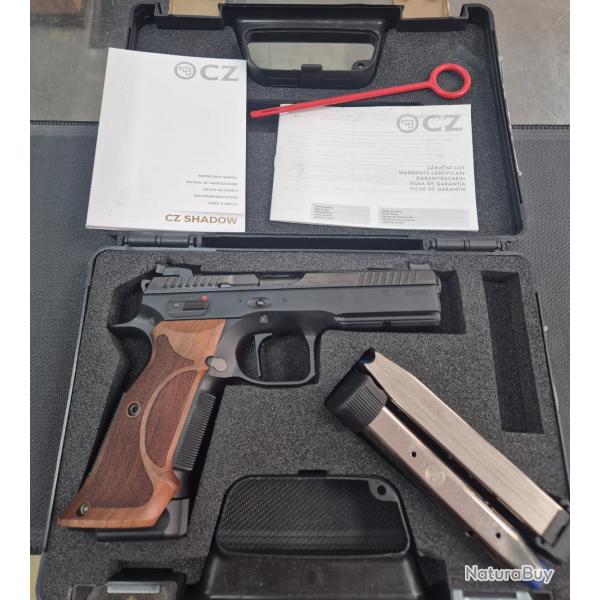 Pistolet CZ SHADOW 2 BLACK WOOD cal 9para