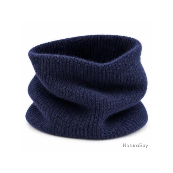 Tour de cou laine et angora River - 2 coloris - Mackie - Navy