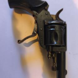 Rare revolver de poche cal 320-Auguste li&eacute;geois (ALC) canon ray&eacute; proche du neuf fonctionnement parfa
