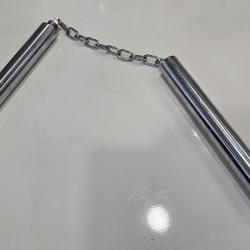 Nunchaku b&acirc;ton metal