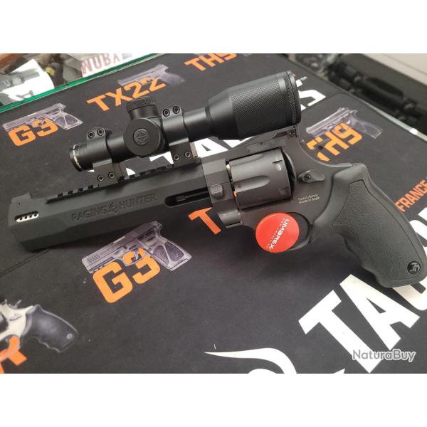 Taurus Raging Hunter Black 8 3/8" 44 mag + Lunette SIGHT MARK Rapid M1 2,5x20