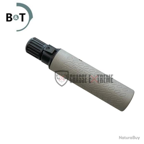 Silencieux B&T Print-X 4.6 Inconel 718 Impression 3D pour LMX HK MP7 Cal inf�rieur � 5.7 mm