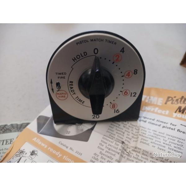 chronom�tre Mark-Time Pistol Match Timer (Mod�le 2125), un accessoire m�canique vantage