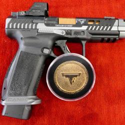 CANIK TTI COMBAT SMOKE 9x19 + POINT ROUGE