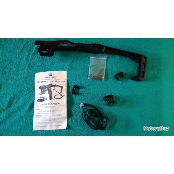 Crosse recover 20/20N Kit "S" pour Glock" et DERYA