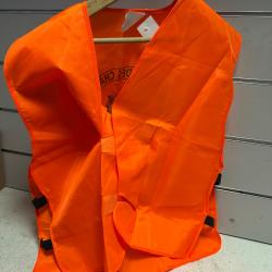Lot x2 gilet fluo de chasse taille L