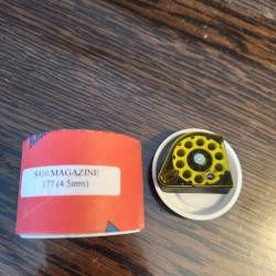 Chargeur rotatif 10 coups d'origine Air Arms, en calibre 4,5 mm (.177)