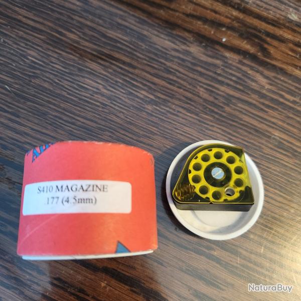 Chargeur rotatif 10 coups d'origine Air Arms, en calibre 4,5 mm (.177)