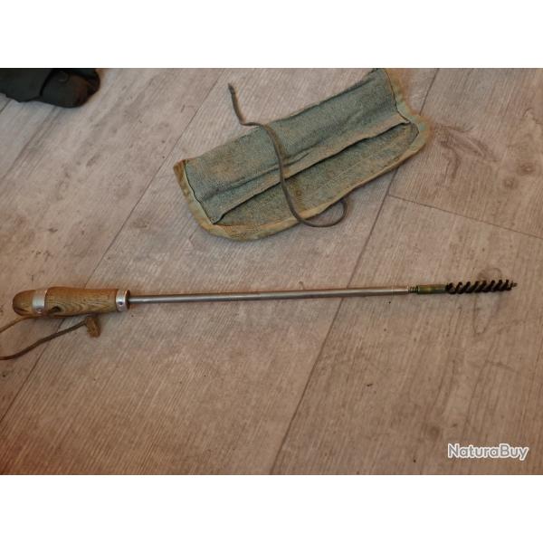Baguette de nettoyage pour pistolets suisses ou PM en 7,5 mm et calibres voisins