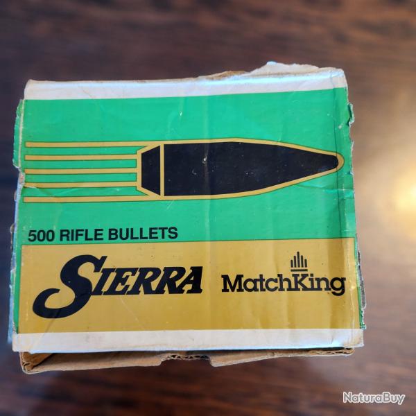 500 Ogives Sierra 338 250gr MATCH 2650 C