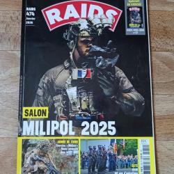 REVUE RAIDS 474 JANVIER 2026 40ANS D OPERATIONS DU RAID MILIPOL2025 LE 17RGP COMBATS ARMEE POLOGNE