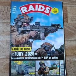 REVUE RAIDS 475 FEVRIER  2026 LE 1RHP DANS LE GERS  MILIPOL2025 3RAMA ET MORTIERS  GLOCK GEN6