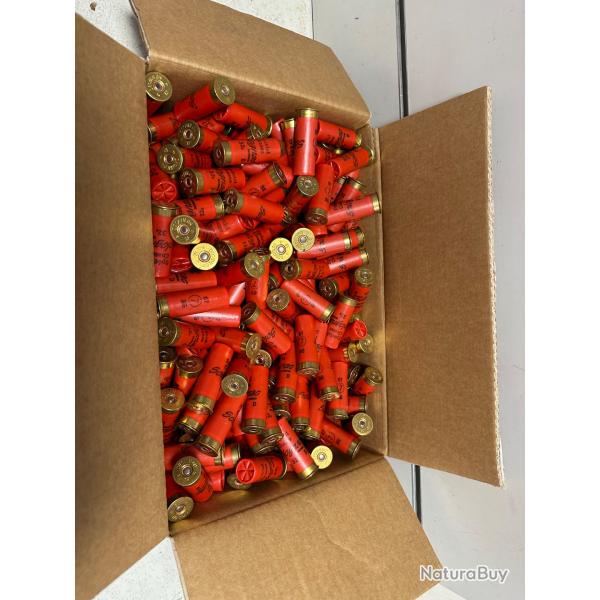 Lot de 13,5kg de cartouches calibre 12 bourre jupe