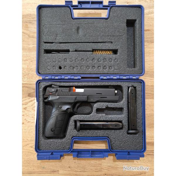 Pistolet Tisas Zigana F - Black - Cal 9x19mm - Comme Neuf 20 coups + Mallette compl�te 2 chargeur