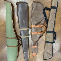 Lot x4 fourreaux/ &eacute;tui fusil